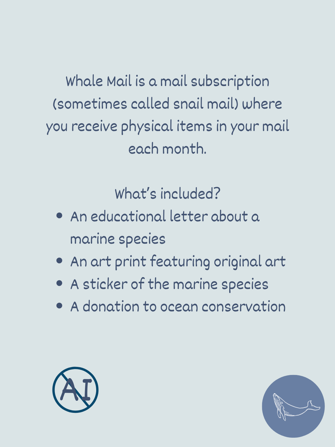 Whale Mail | Marine Biology Mail Club - Image 4