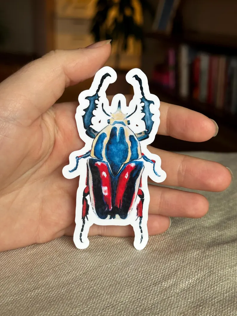 Insect Sticker Set | Illustrated Bug Stickers - Image 2