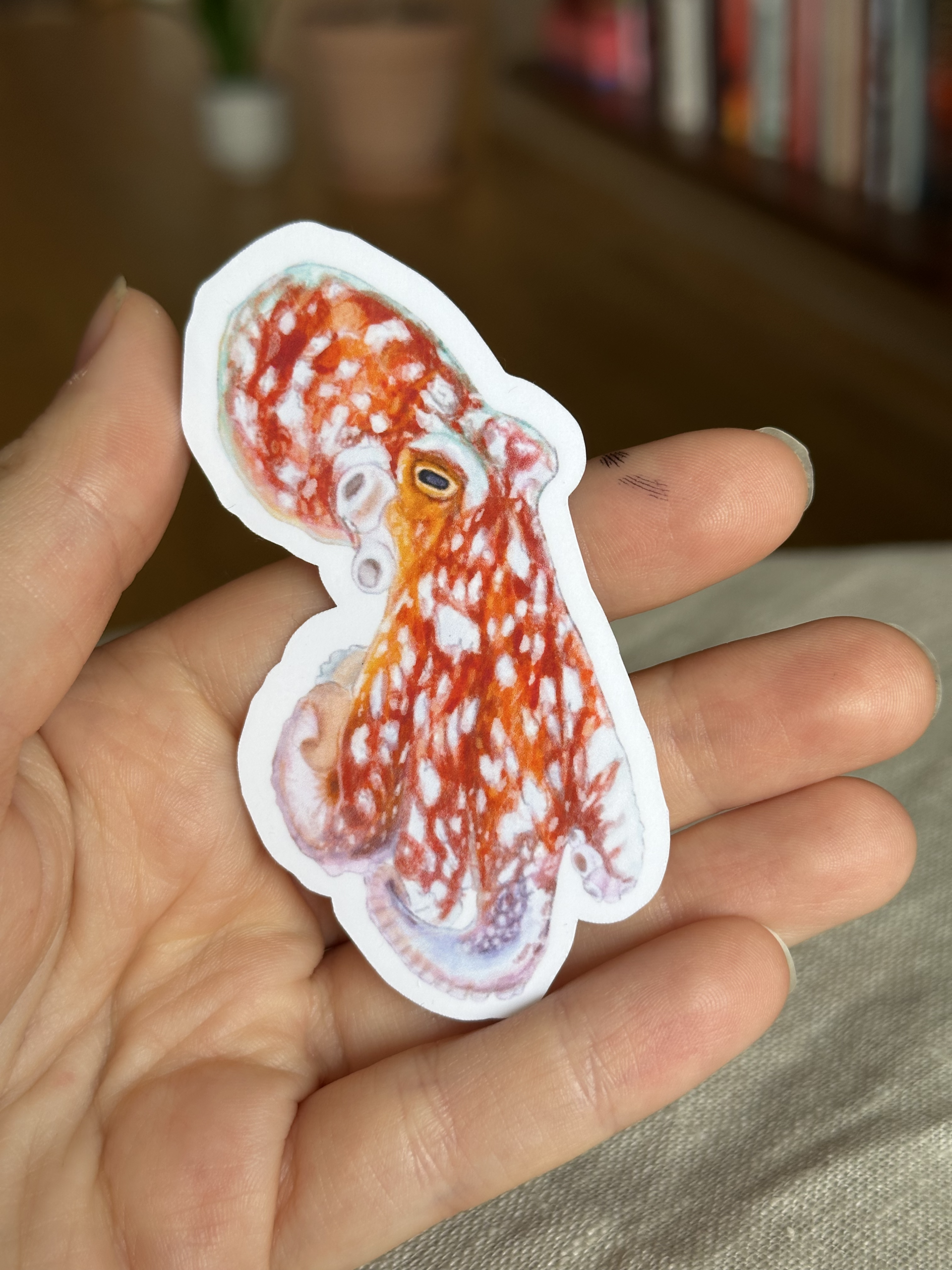 Ocean Animal Vinyl Sticker Set | Marine Life Stickers - Image 6