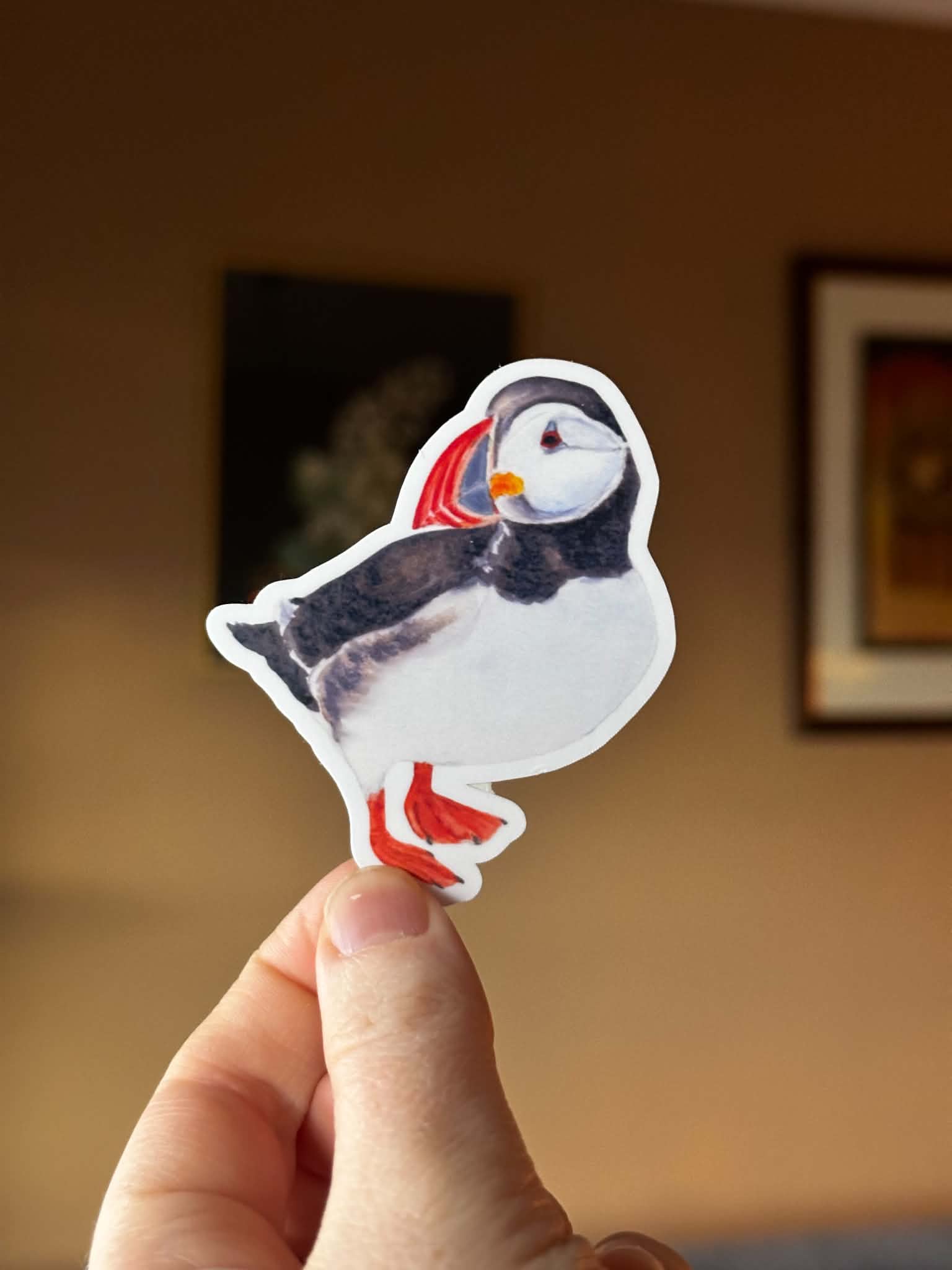 Puffin Vinyl Sticker | Artctic bird Sticker